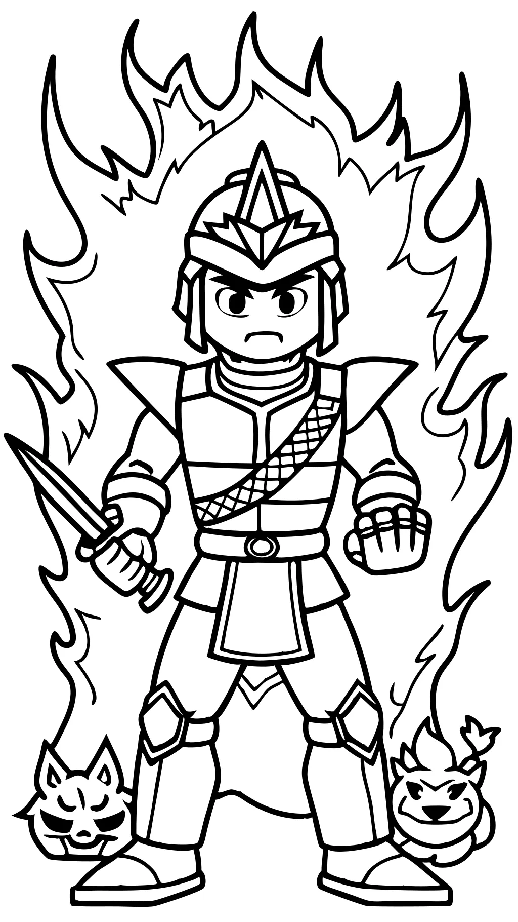 coloriage lloyd ninjago